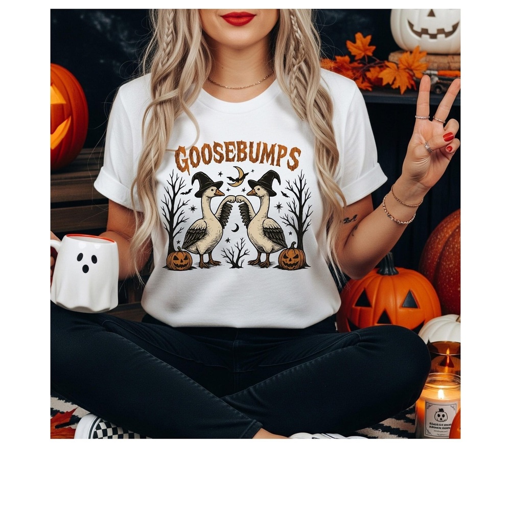 Halloween T-shirt, Goosebumps T-shirt